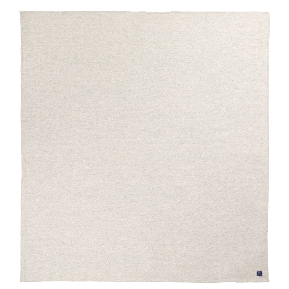 Factory Second Lakefront Wool Blanket - Natural active Solids