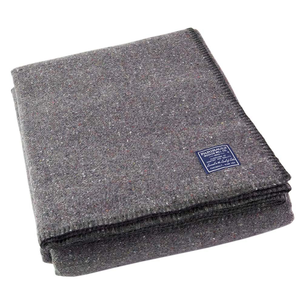 Utility Wool Throw Faribault Mill