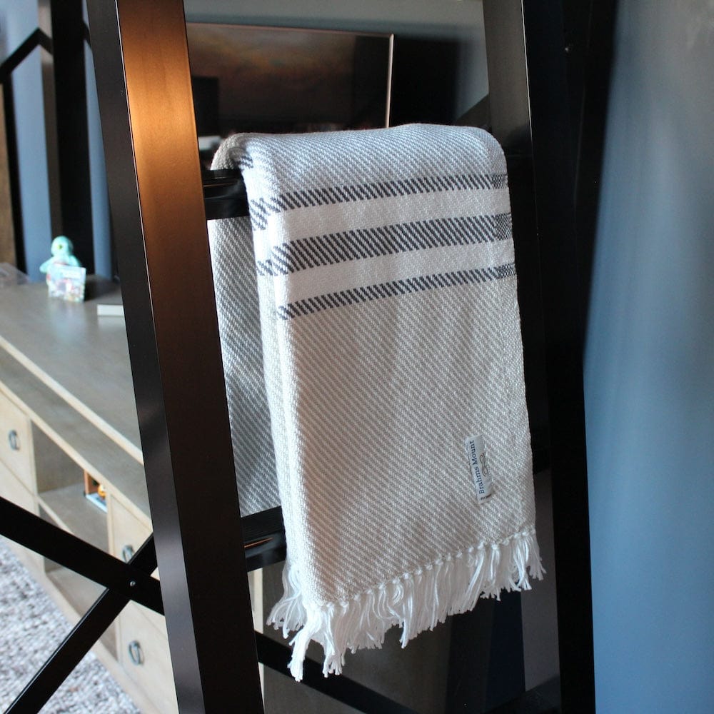 Allagash Cotton Throw - Dove Gray/Slate/Oyster active All Throws Allagash Cotton Throw Best Seller Cotton Throws Current FWM group-gallery machine washable Regular Priced Throws