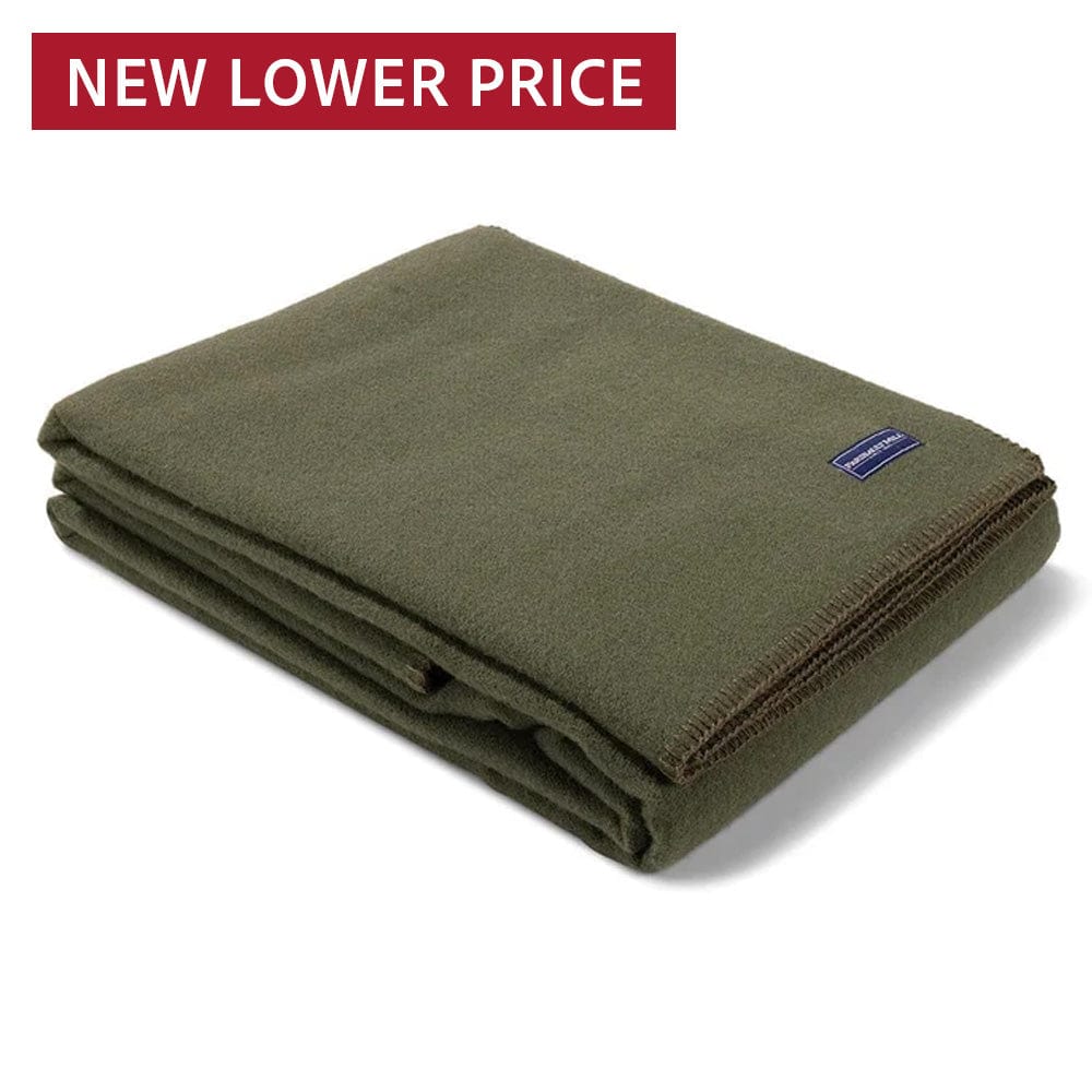 Pure & Simple Wool Blanket Olive active Current Full Full Price group-gallery King machine washable Pure & Simple Wool Blanket Queen Solids Twin