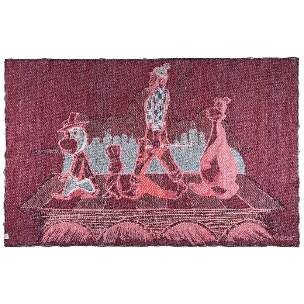 Adam Turman Abbey Road Throw active Adam Turman Wool Throw Artist Collection Current Dry clean or hand wash Full Price