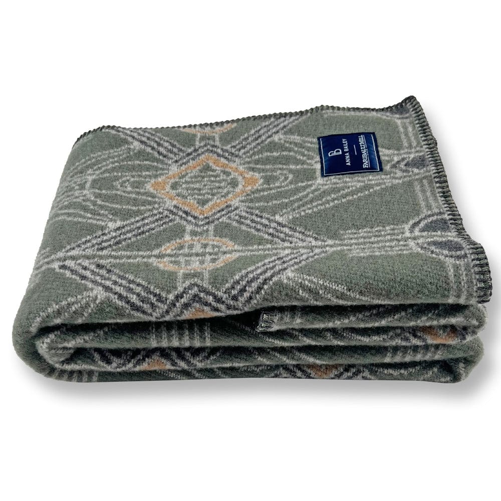 Anna Bailey Ada Wool Throw active Anna Bailey Wool Throw Artist Collection Current Dry clean or hand wash Full Price
