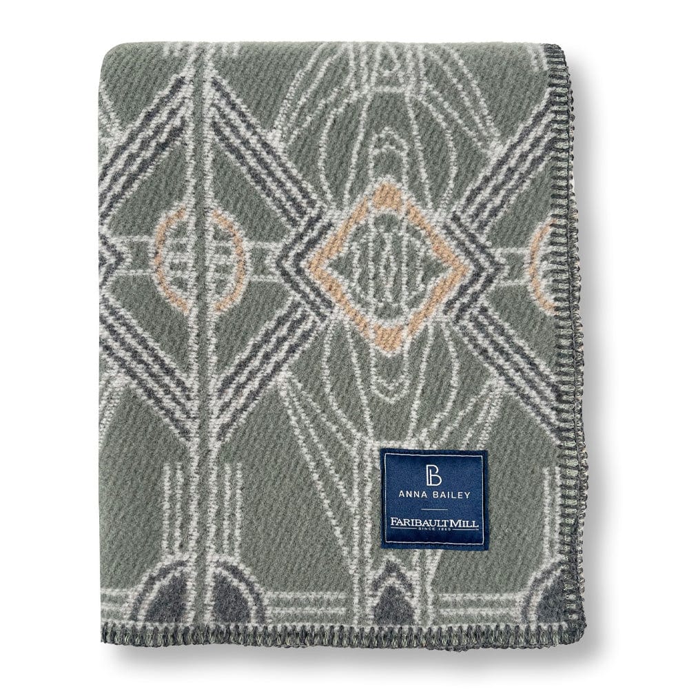 Anna Bailey Ada Wool Throw active Anna Bailey Wool Throw Artist Collection Current Dry clean or hand wash Full Price