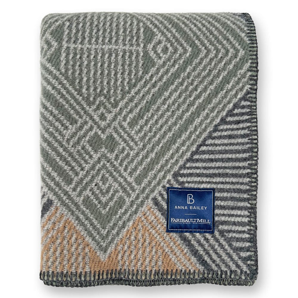 Anna Bailey Amity Wool Throw active Anna Bailey Wool Throw Artist Collection Current Dry clean or hand wash Full Price