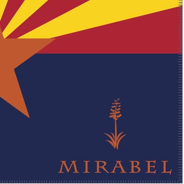 Arizona Flag Wool Throw With Mirabel Logo active Current Dry clean or hand wash Full Price Great Flags