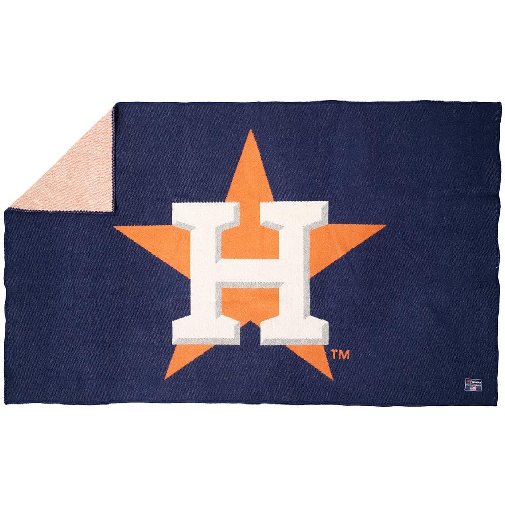 Houston Astros Wool Throw Blanket active Current Dry clean or hand wash Full Price MLB New Lower Price personalization