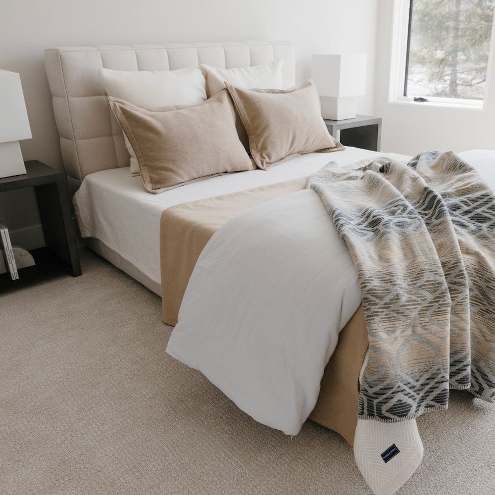 Tayo Onadein Nairobi Wool Throw Blanket active Artist Collection Current Dry clean or hand wash Full Price Tayo Onadein Wool Throw