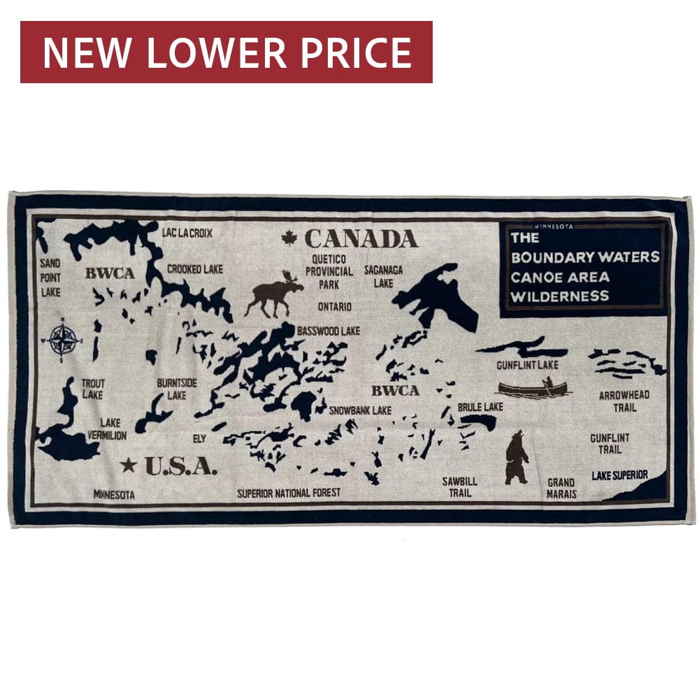 BWCA Map Towel BWCA active Current machine washable Sale