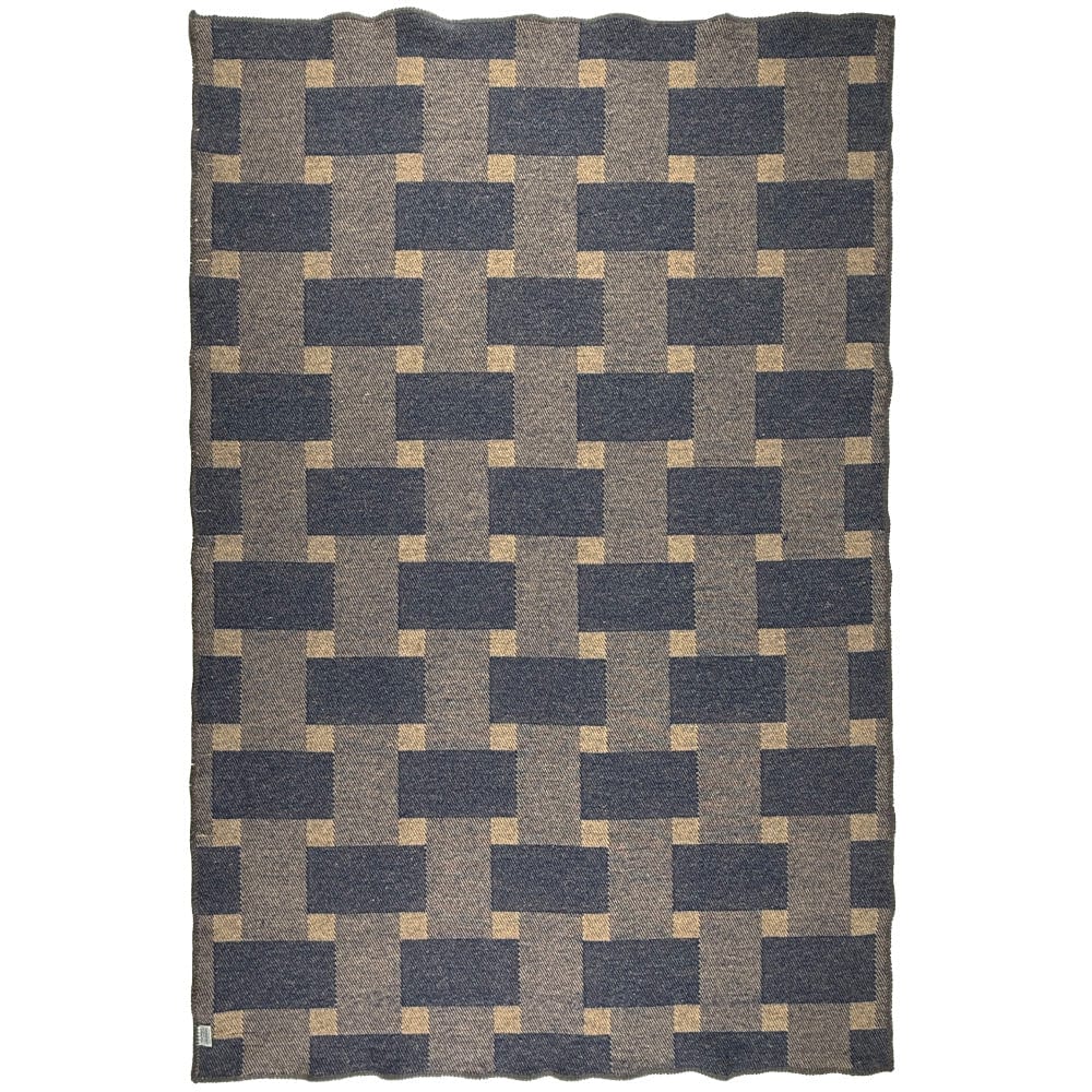 Limited Edition Basket Weave Wool Throw active Current Dry clean or hand wash group-gallery Stripes