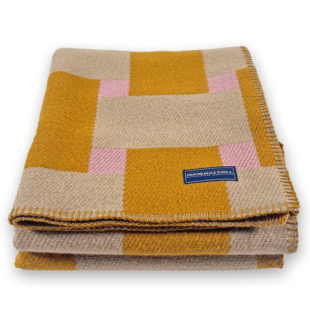 Limited Edition Basket Weave Wool Throw active Current Dry clean or hand wash group-gallery Stripes