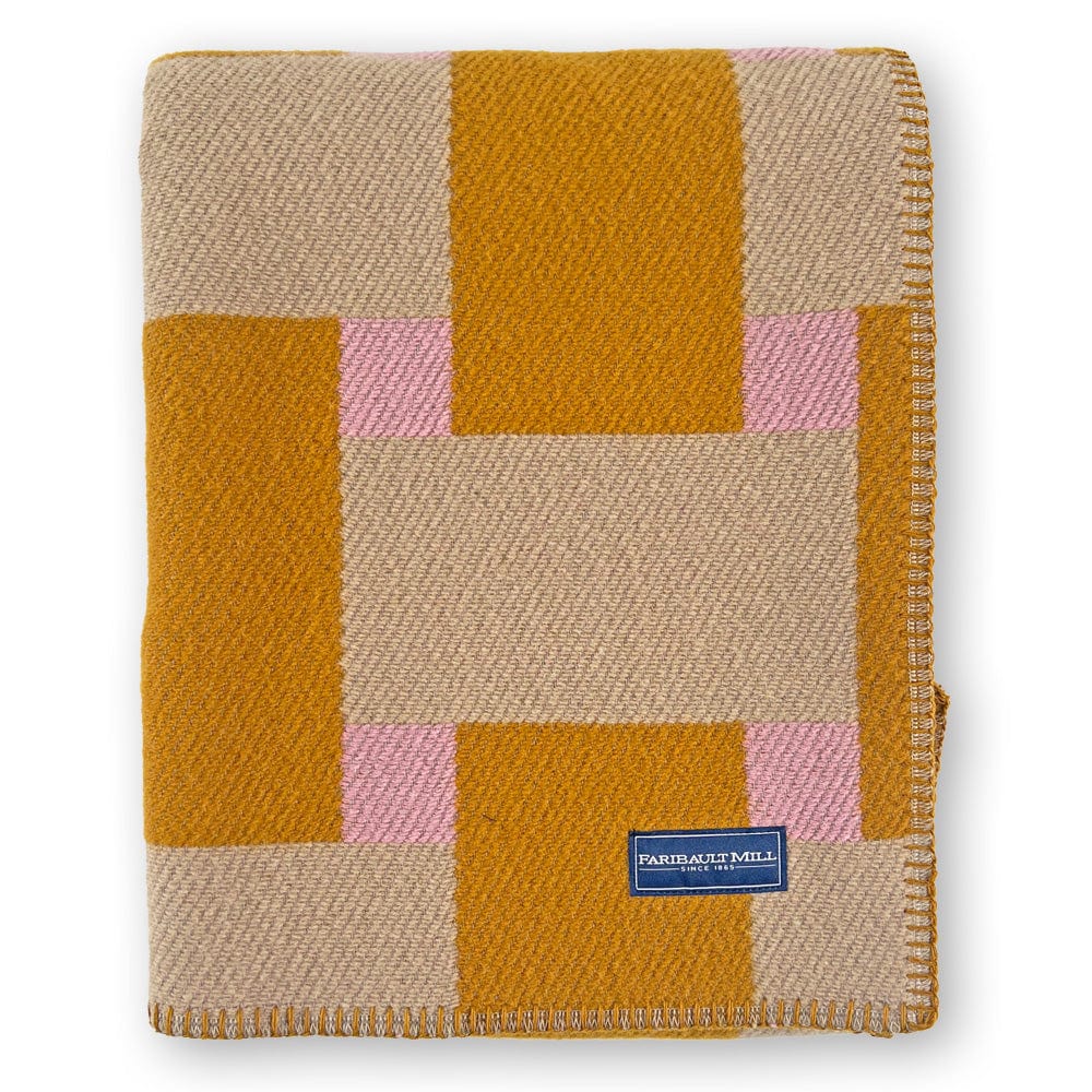 Limited Edition Basket Weave Wool Throw active Current Dry clean or hand wash group-gallery Stripes