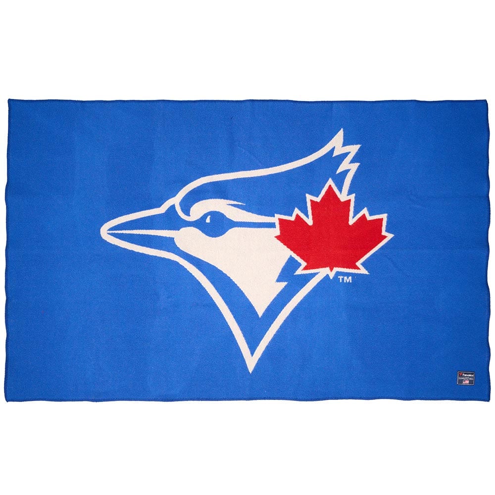 Toronto Blue Jays Wool Throw Blanket Blue active Current Dry clean or hand wash Full Price MLB New Lower Price personalization
