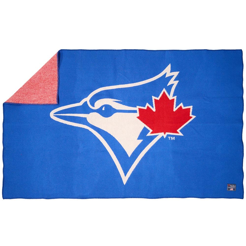 Toronto Blue Jays Wool Throw Blanket active Current Dry clean or hand wash Full Price MLB New Lower Price personalization