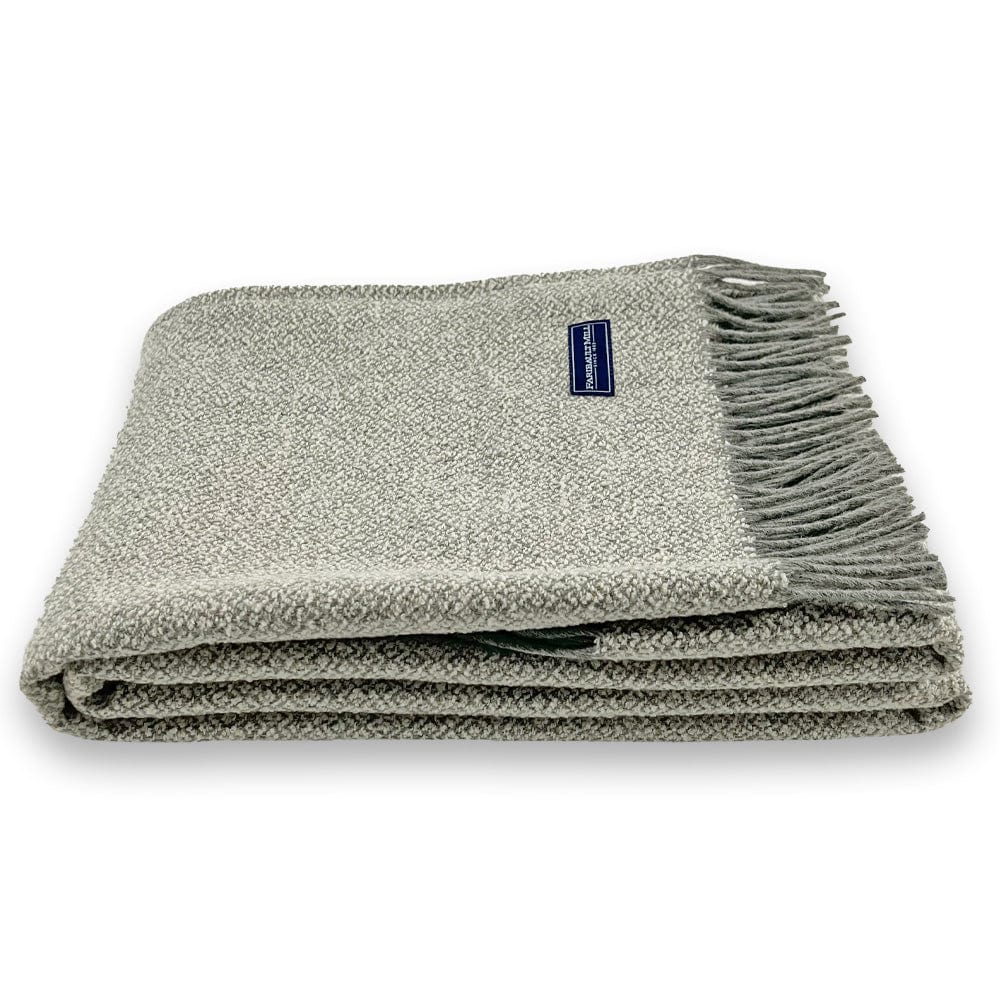 Limited Edition Boucle Wool Throw Blanket active Current group-gallery machine washable Solids