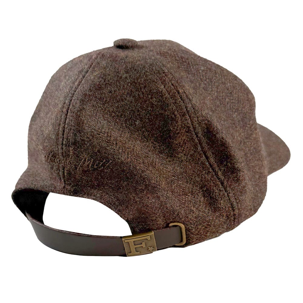 Herringbone Wool Ball Cap - Brown Tweed active Baseball Caps Current dry clean only group-gallery Sale