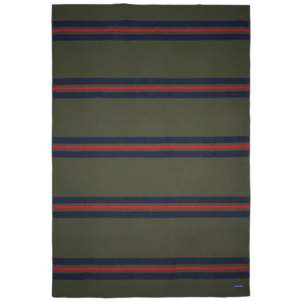 Factory Second Olive Cabin Wool Throw active Factory Second Cabin Wool Throw machine washable