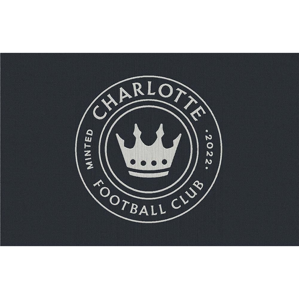 Charlotte Football Club Wool Throw Black active Current Dry clean or hand wash personalization