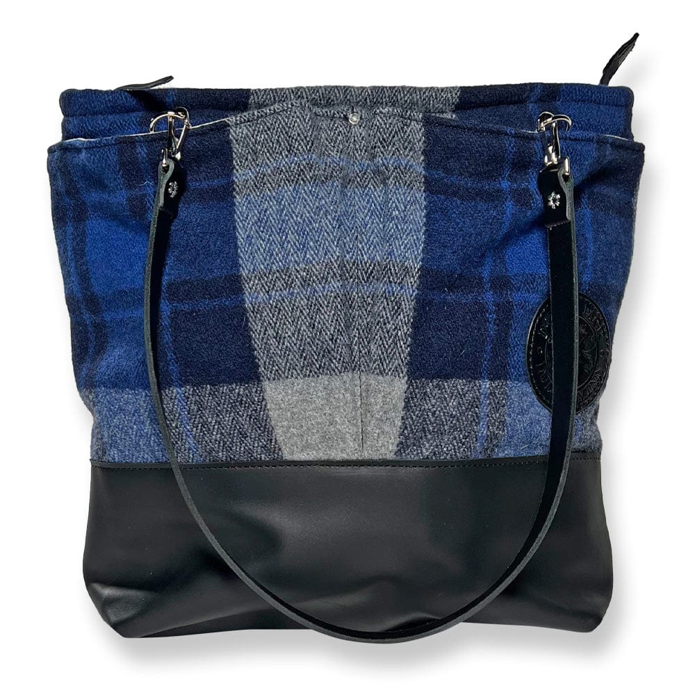 Convertible Wool & Leather Tote - Duluth Pack x Faribault Mill active Current Duffle Bags Sale Spot Clean