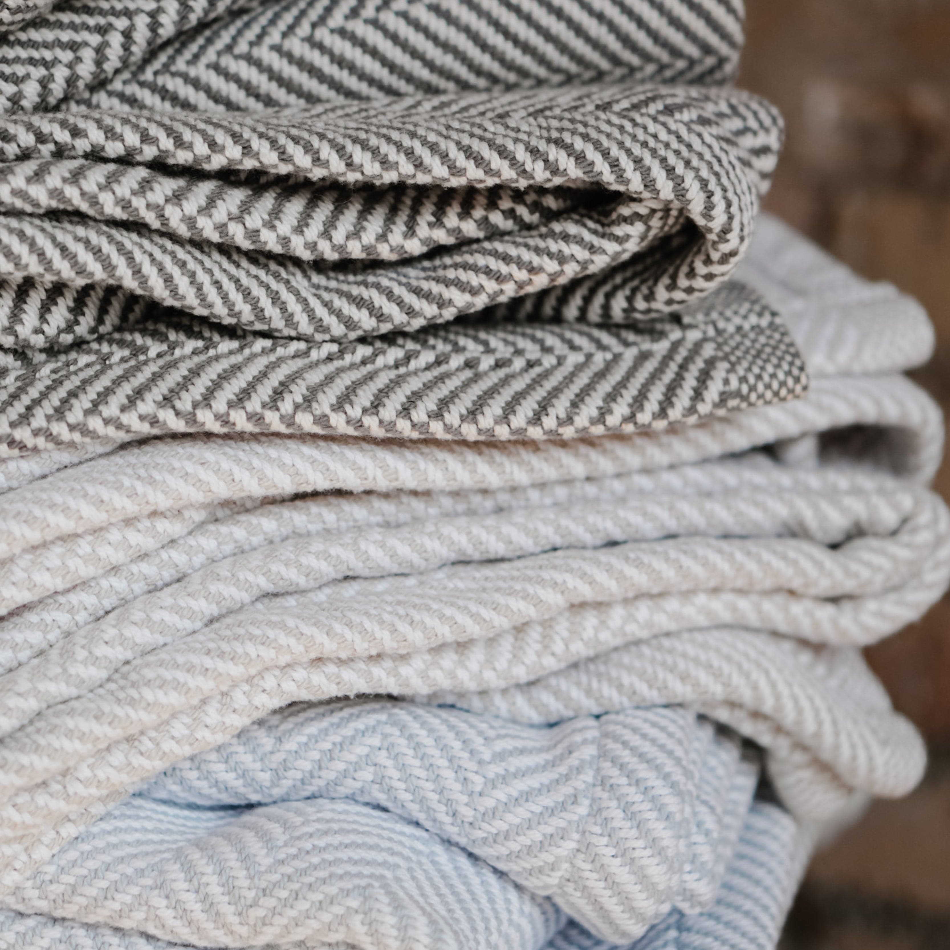 Pure & Simple Wool Blanket - Bone White