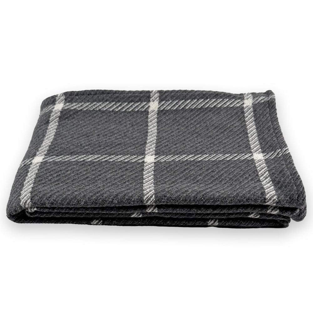 North Star Crocus Hill Throw - Charcoal Current Full Price group-gallery Machine Washable North Star Crocus Hill Throw sustainable throws