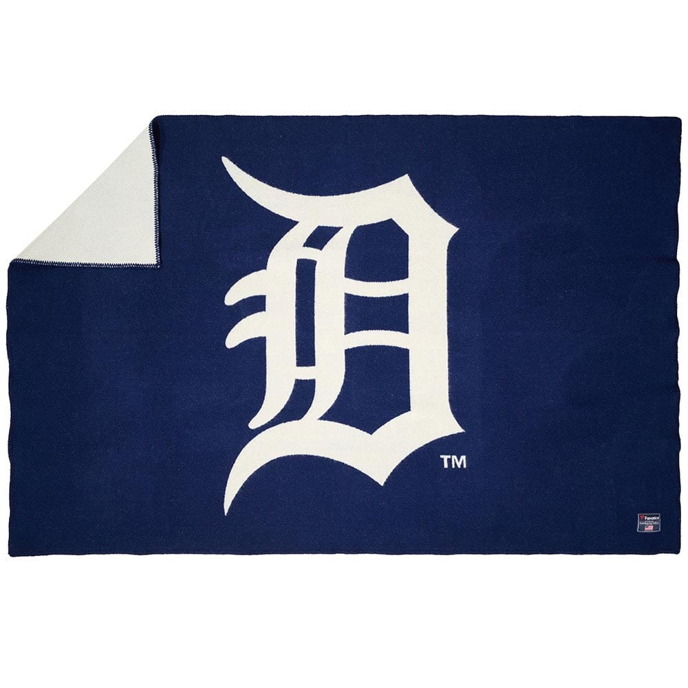 Detroit Tigers Wool Throw Blanket active Current Dry clean or hand wash Full Price MLB New Lower Price personalization