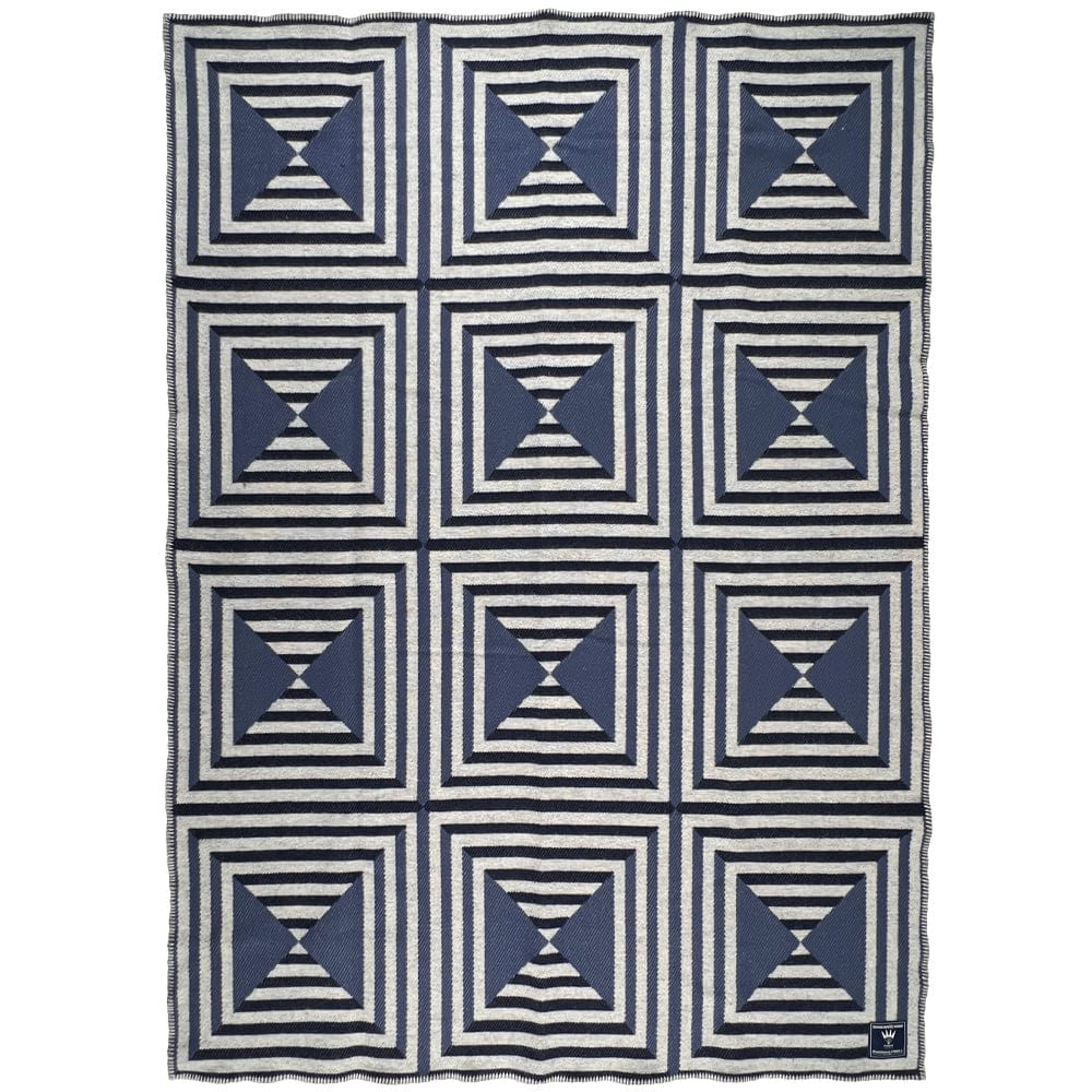 Dyani White Hawk Wool Throw Reflection