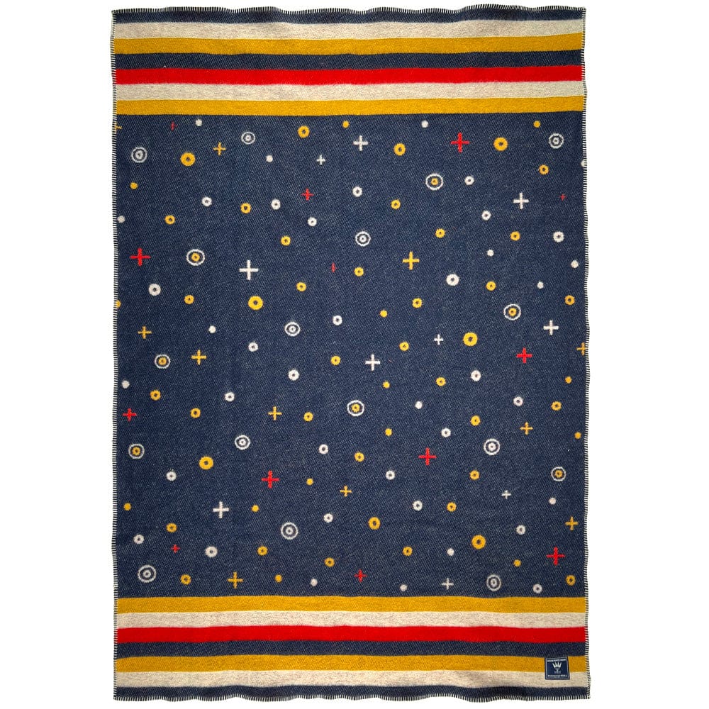 Dyani White Hawk When They Dance Wool Throw 48" x 68" active Artist Collection Current Dry clean or hand wash Dyani White Hawk Wool Throw Full Price