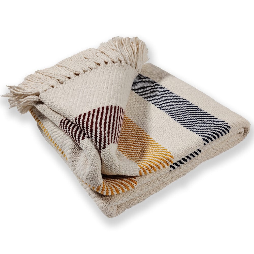 Frontier Cotton Throw active Current Full Price machine washable New Lower Price Stripes