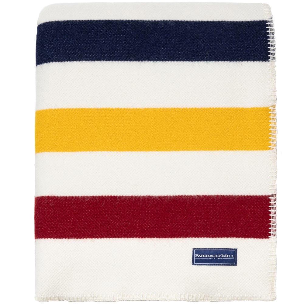 Frontier Wool Throw Blanket Faribault Mill