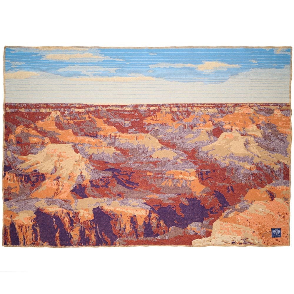 Grand Canyon National Park Wool Throw Orange active Current Dry clean or hand wash Full Price
