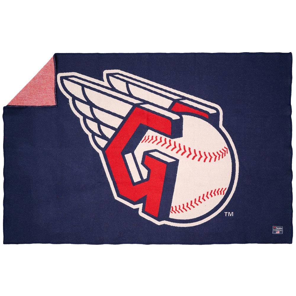 Cleveland Guardians Wool Throw Blanket active Current Dry clean or hand wash Full Price MLB New Lower Price personalization