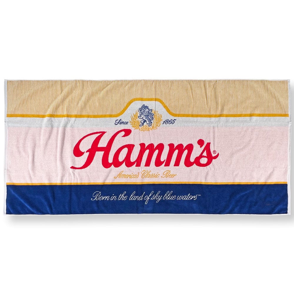 Hamm's Beer Towel Beer Can