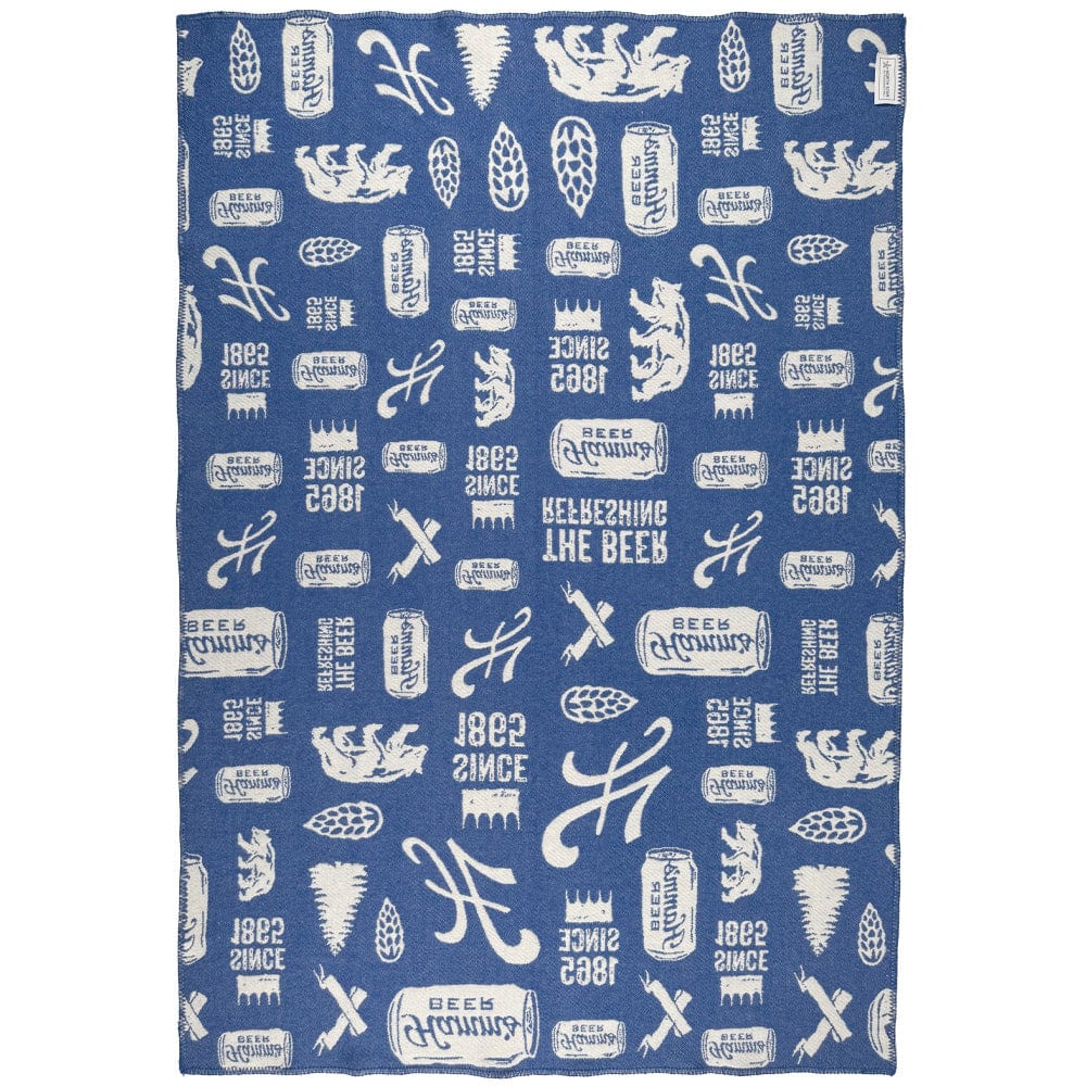 North Star Hamm's Beer Vintage Collage Throw Current group-gallery Machine Washable New Lower Price Sale sustainable throws