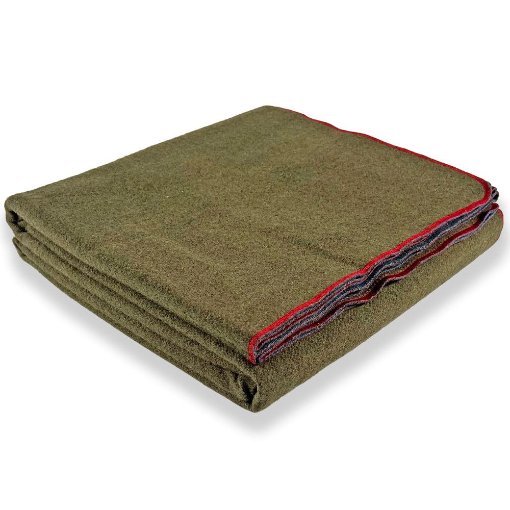 Zero Waste Blanket Green Twin active Full King Queen Solids Twin
