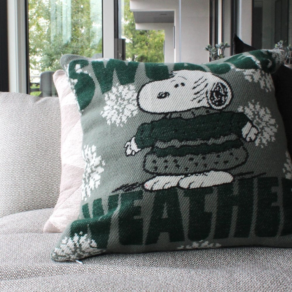 Peanuts Sweater Weather Pillow Case active Current Dry clean or hand wash Peanuts