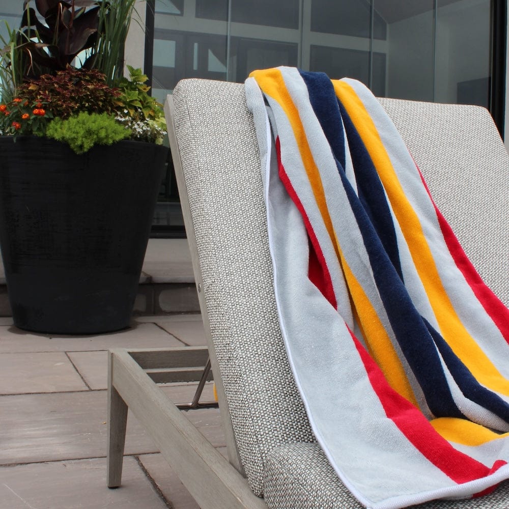 Frontier Towel - Gray active Current Frontier Towel Full Price group-gallery machine washable Stripes