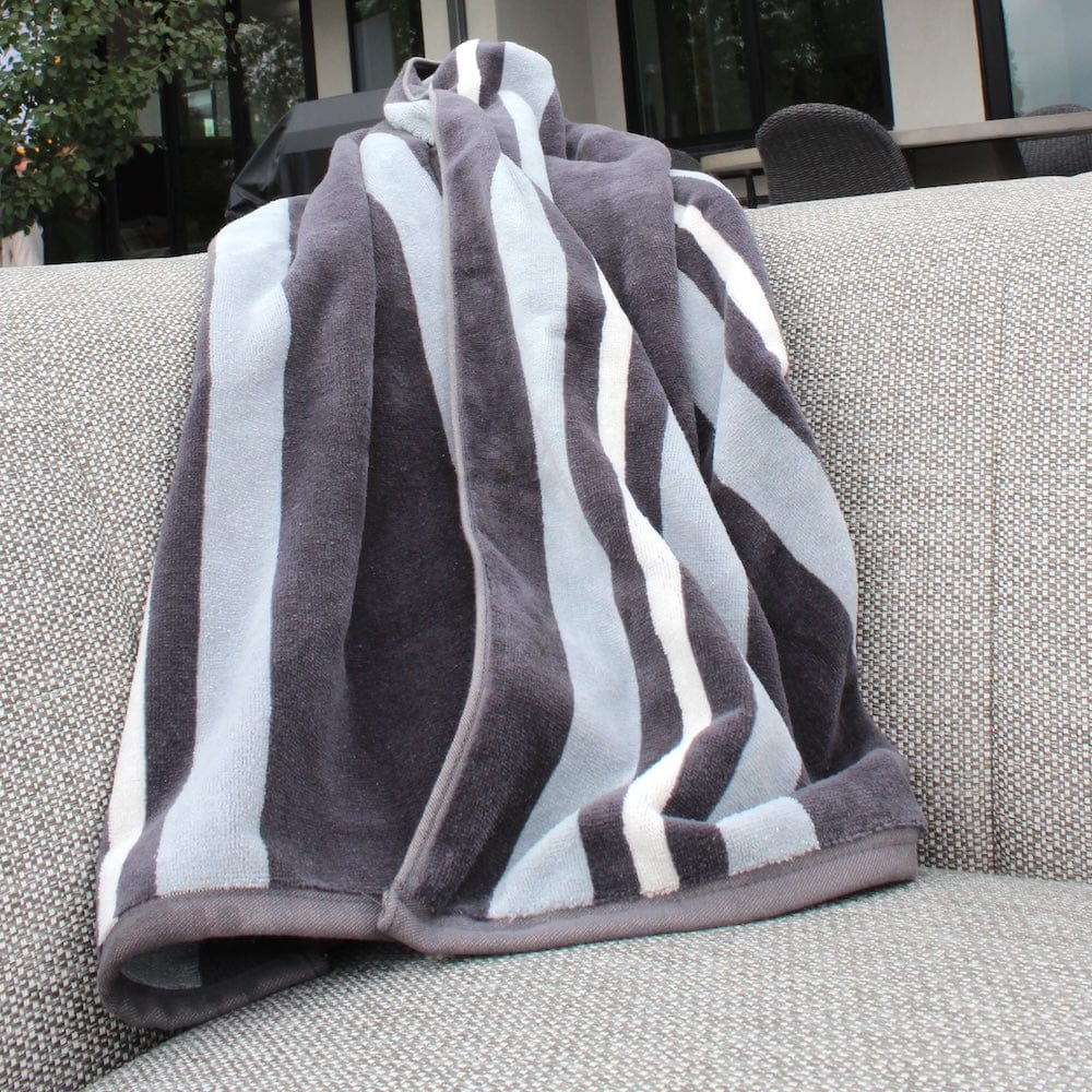 Cabin Towel - Charcoal active Cabin Towel Current Full Price group-gallery machine washable Stripes
