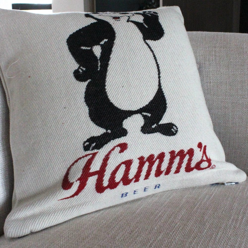 Hamm's Beer Bear Pillow Case active Current Dry clean or hand wash Hamm's Beer Pillow Case Sale