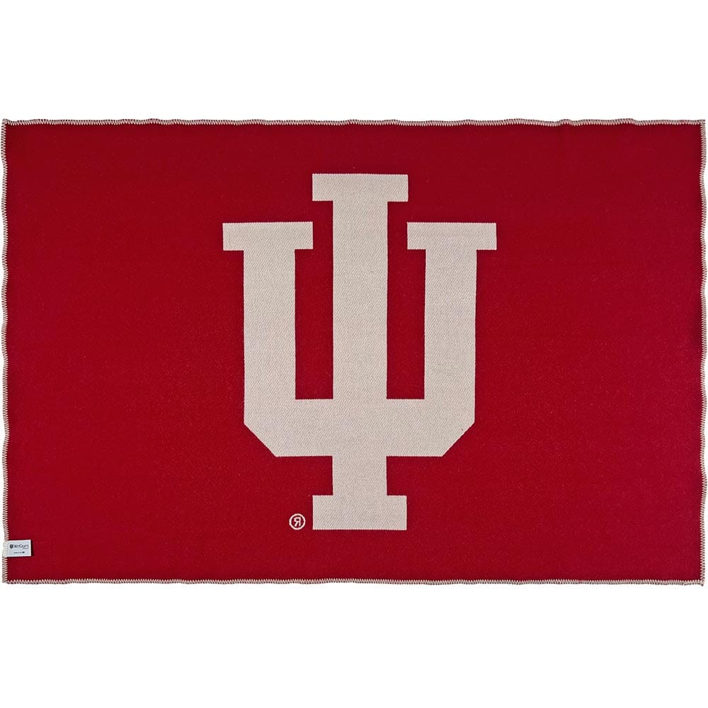 Indiana University Wool Throw active Current Dry clean or hand wash Full Price personalization