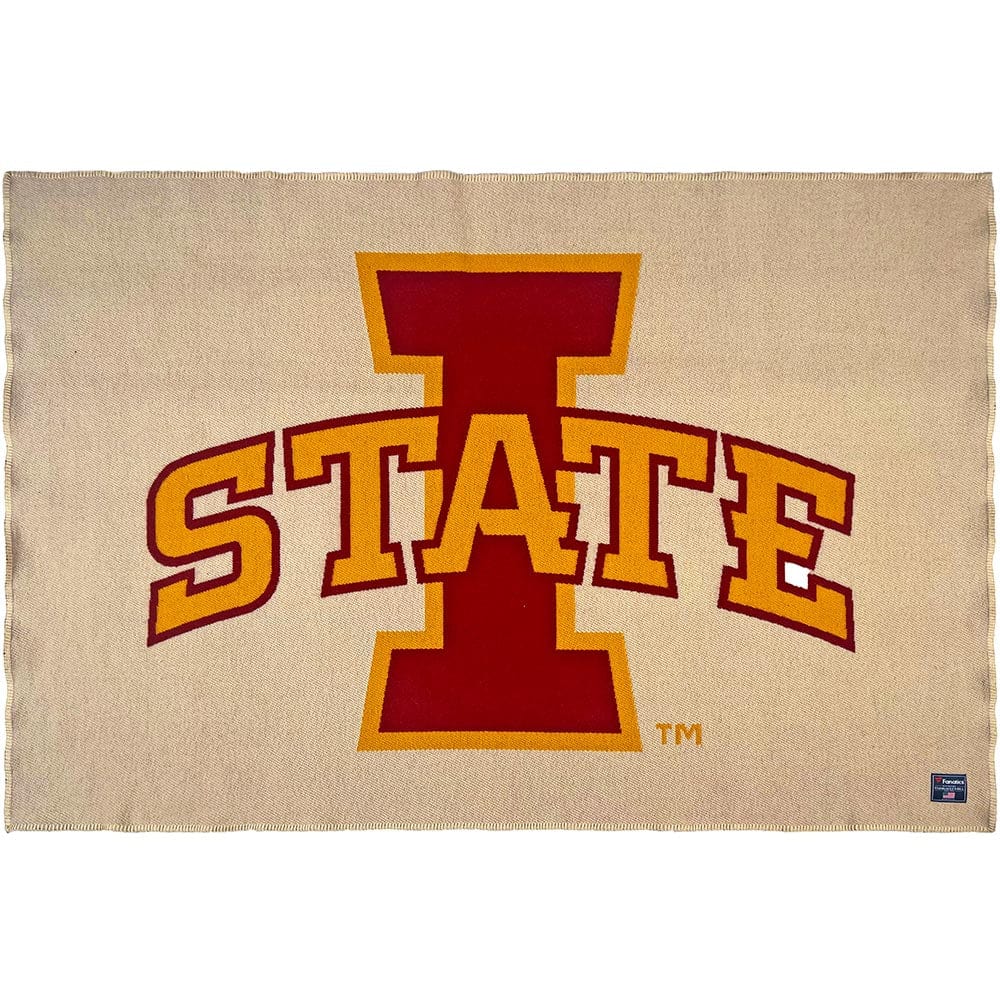 Iowa State Cyclones Wool Throw Red active Current Dry clean or hand wash personalization