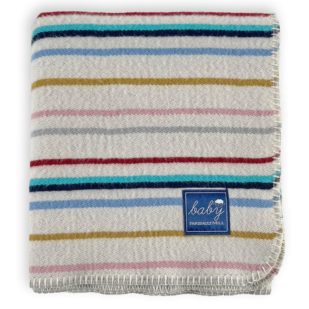 Jacquard Stripe Baby Blanket active Full Price group-gallery machine washable New Lower Price