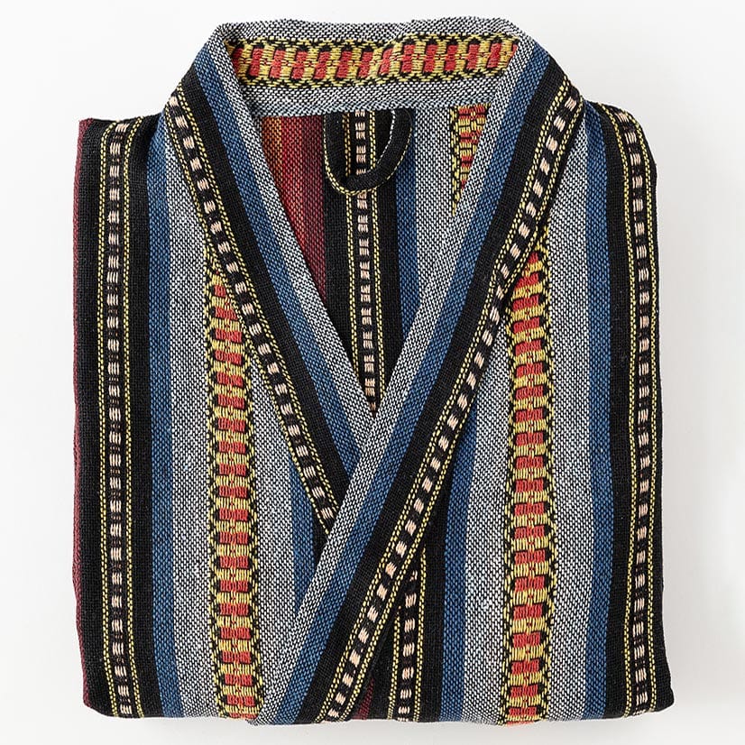 Highway Robery Kinkajou Robe Standard active Current Dry clean or hand wash Patterns & Plaids Sale