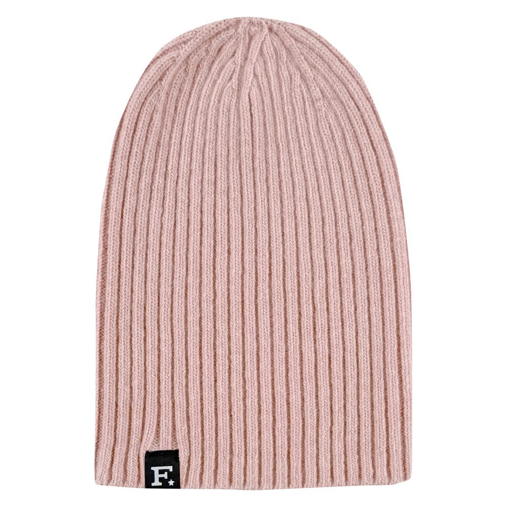 Lambswool Rib Beanie - Light Pink active Beanies Current dry clean only group-gallery Lambswool Rib Beanie