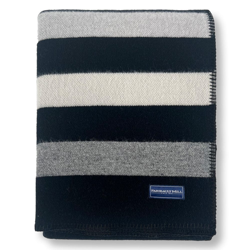 Limited Edition Frontier Wool Throw Blanket Faribault Mill