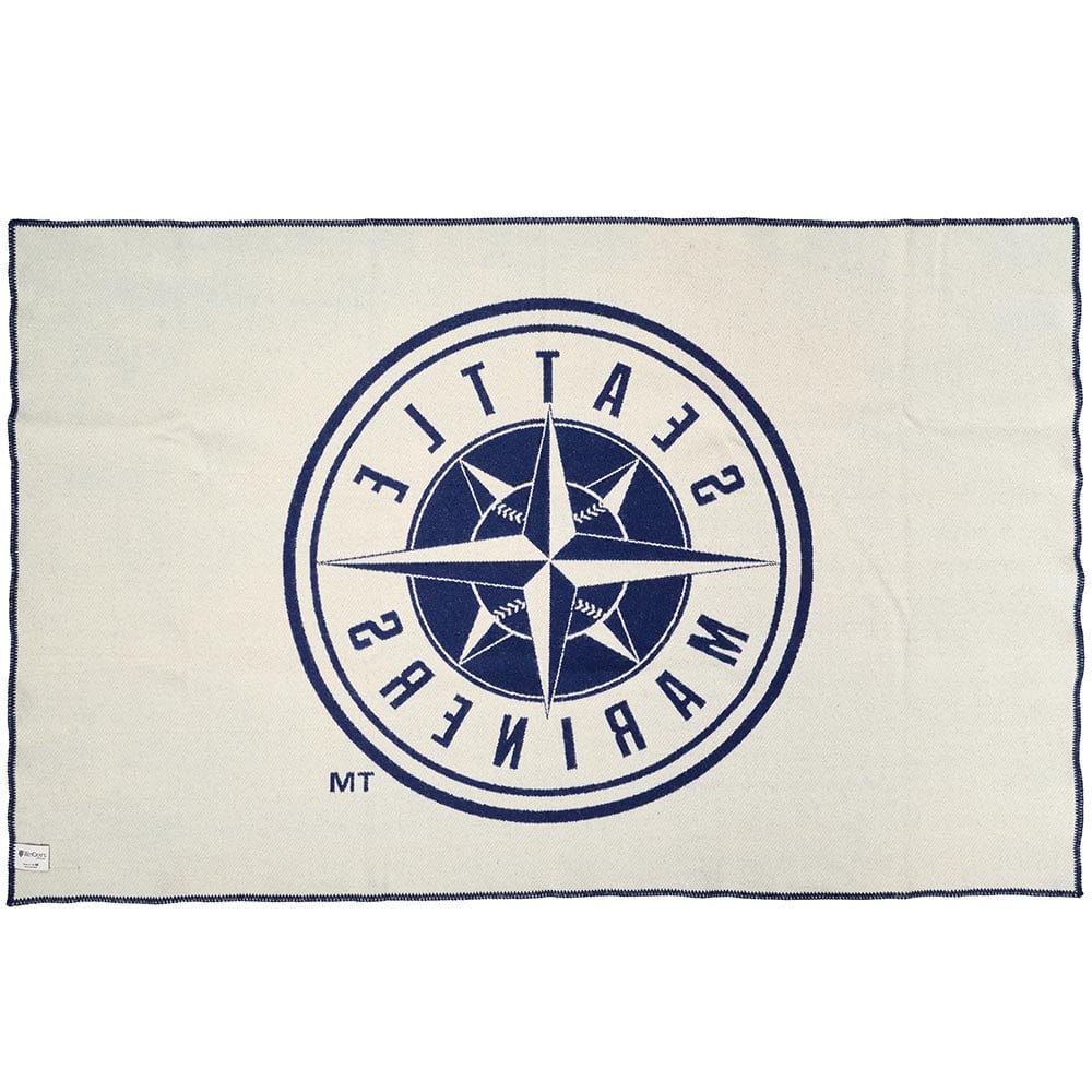 Seattle Mariners Wool Throw Blanket active Current Dry clean or hand wash Full Price MLB New Lower Price personalization
