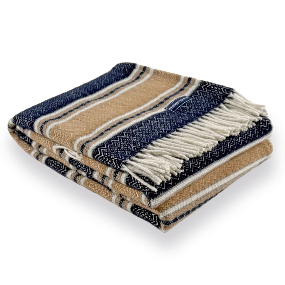 Mesa Wool Throw Blanket - Beige 50" x 63" active Current Faribault Full Price group-gallery machine washable