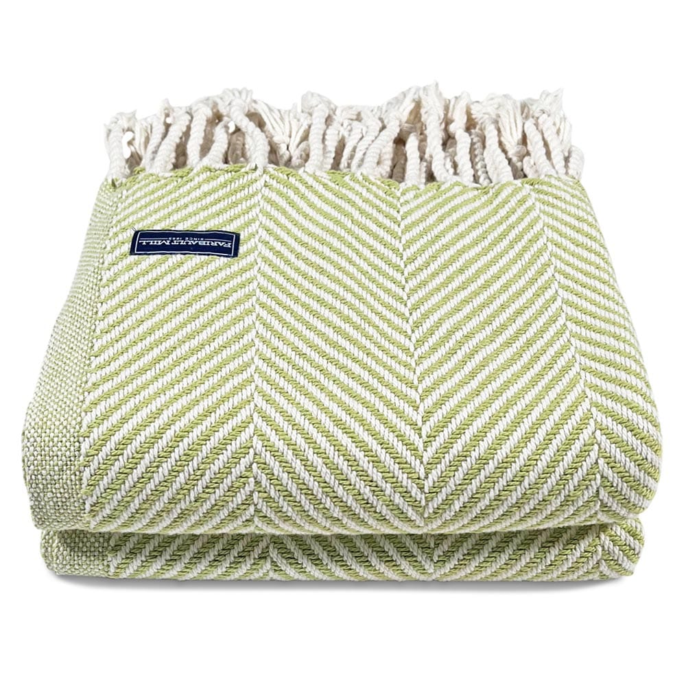 Monhegan Cotton Throw With Fringe active All Throws Best Seller Cotton Throws Current Full Price FWM group-gallery Herringbone Collection Herringbone Throw machine washable personalization Regular Priced Throws