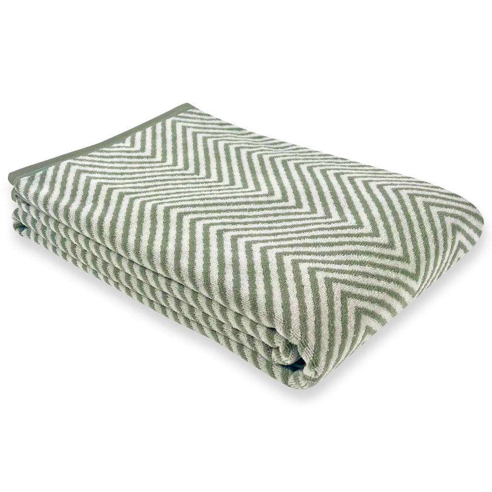 Monhegan Towel - Green active Current group-gallery machine washable Monhegan Towel Sale Stripes
