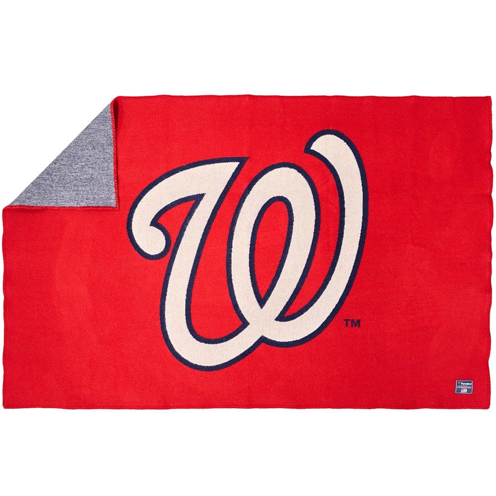 Washington Nationals Wool Throw Blanket active Current Dry clean or hand wash Full Price MLB personalization