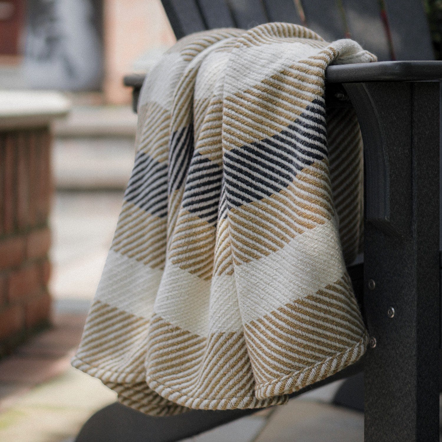 Pure & Simple Wool Blanket - Bone White